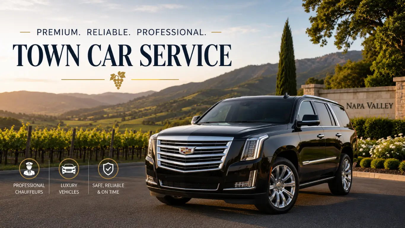 You are currently viewing Town Car Service Napa, CA – Luxury Chauffeur Transportation by Got Luxury Ride